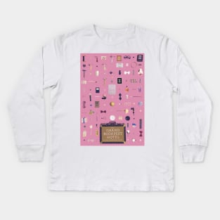 Grand Budapest Hotel Kids Long Sleeve T-Shirt